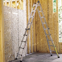 building supplies materials ladders