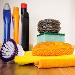 cleaning brushes sponges cloths