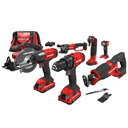 craftsman v20 cordless power tool kits combos