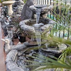 outdoor decor statues birdbath fountain