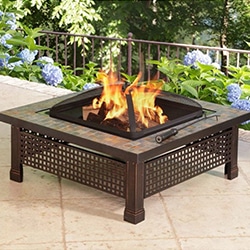 outdoor heater propane firepit wood