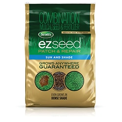 scotts grass seed ez repair sun shade