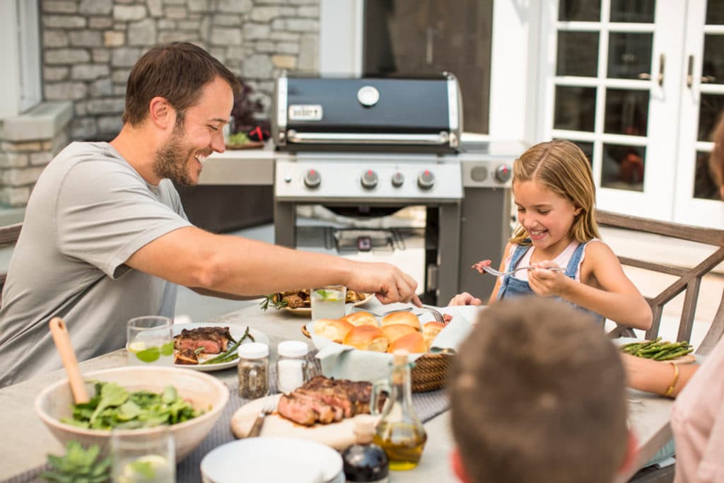 grilling outdoor spaces design