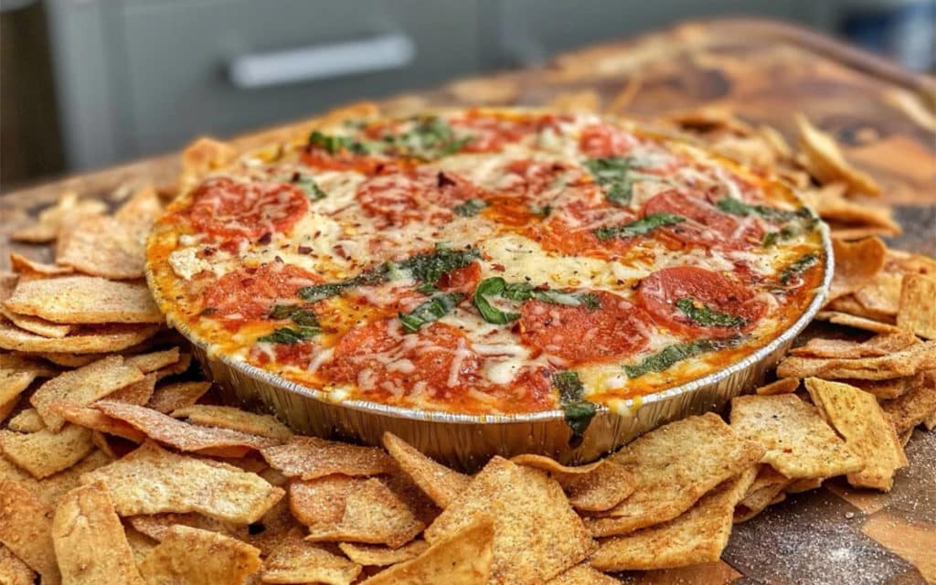 Tailgating Treats Pizza Dip