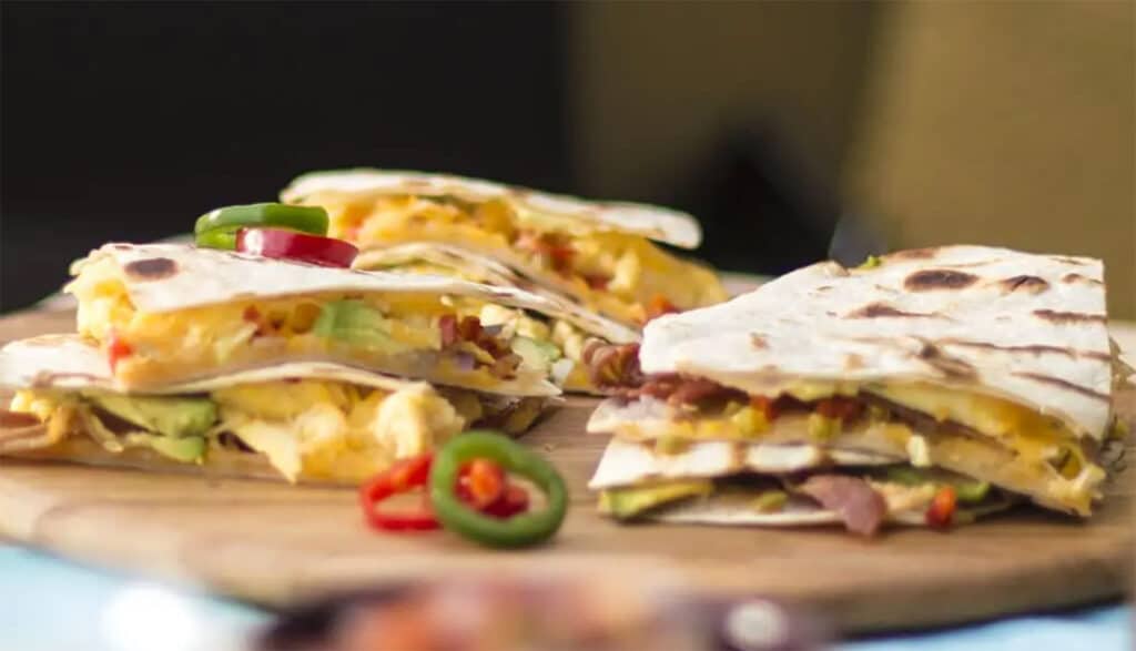 Barbecue Chicken Quesadilla Recipe by Traeger