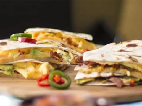 Barbecue Chicken Quesadilla Recipe by Traeger